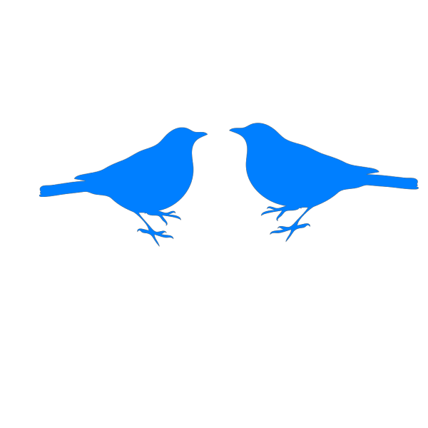 Blue Birds PNG Clip art