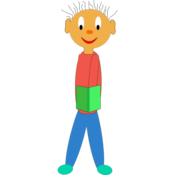 Boy With No Arms PNG Clip art