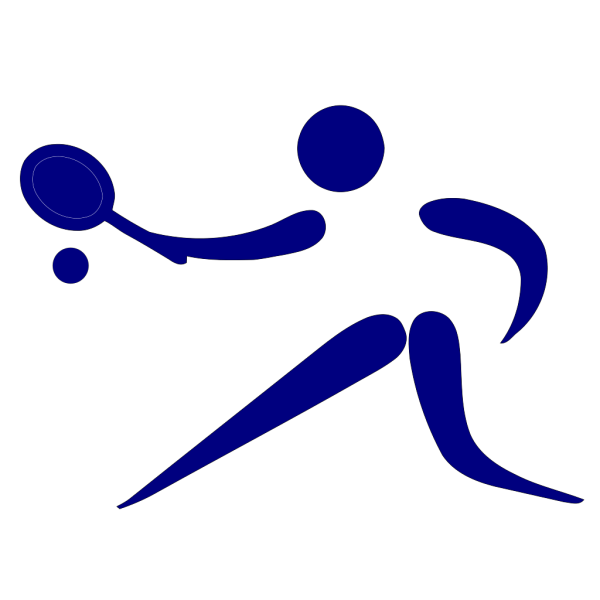 Blue Tennis PNG Clip art