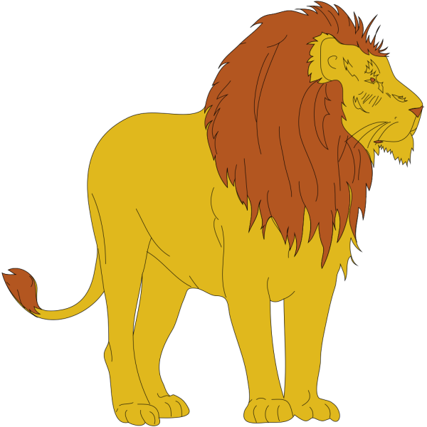 Leone 01 PNG Clip art