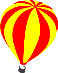 Hot Air Balloon Teal Blue PNG Clip art