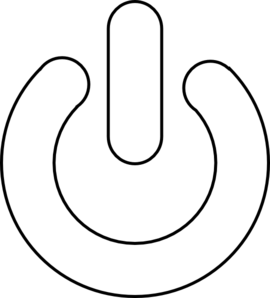 Blue Power Button PNG images