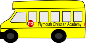Old School Bus PNG Clip art