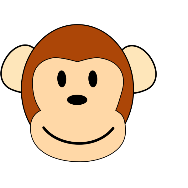 Dan Brown Monkey Large PNG, SVG Clip art for Web - Download Clip Art ...