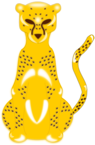 Hunting Leopard PNG Clip art