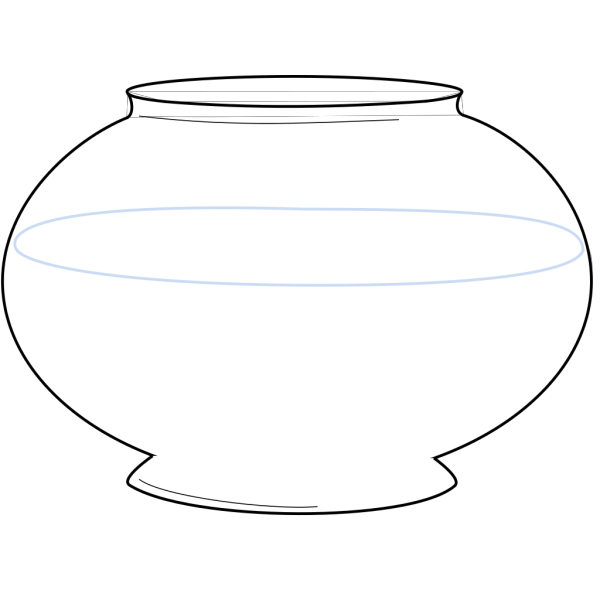 Blank Fishbowl PNG Clip art