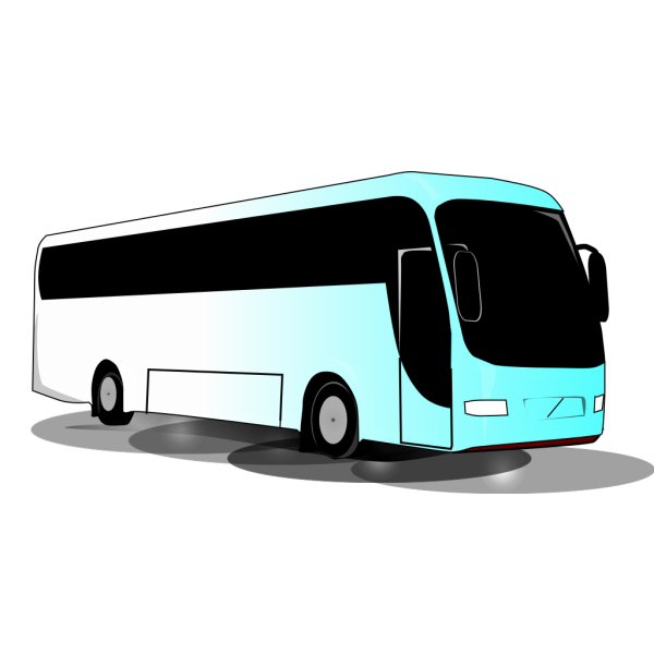 Blue Bus Pals Livery PNG Clip art