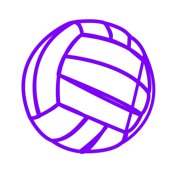 Blue Volleyball PNG Clip art