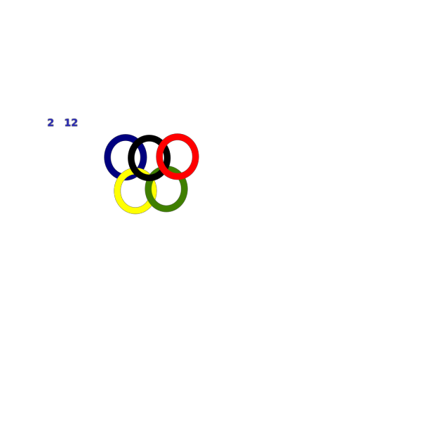 Olimpic 2102 Blue PNG Clip art