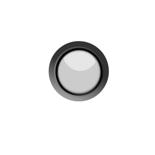 Button Black Round PNG Clip art