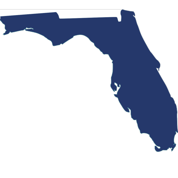 Dark Blue Florida PNG Clip art