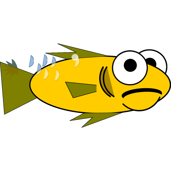 Goldfish Big Eyes PNG Clip art