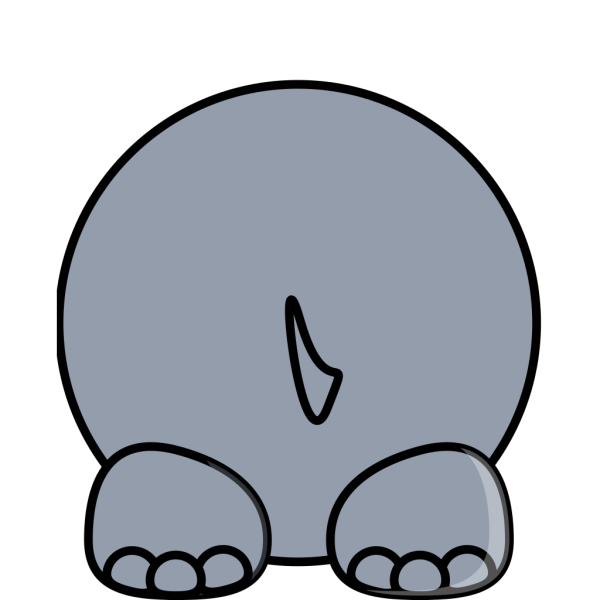 Hippo Back PNG Clip art