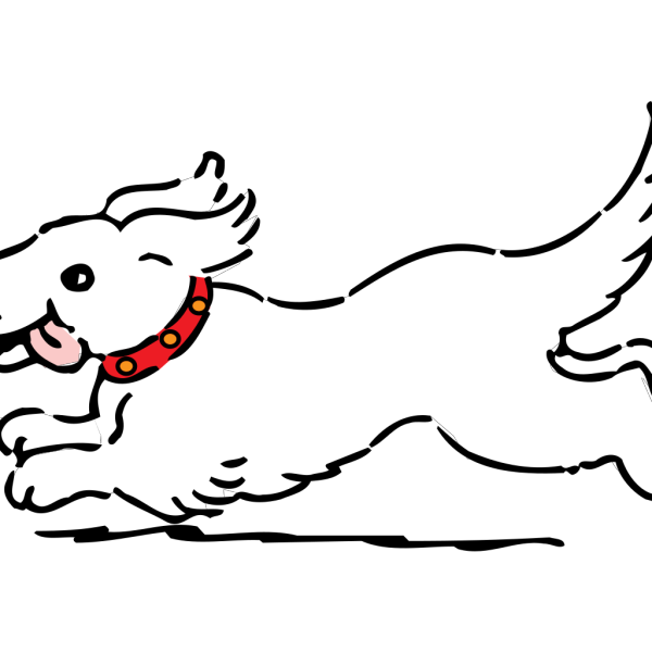 Black And White Dog PNG Clip art