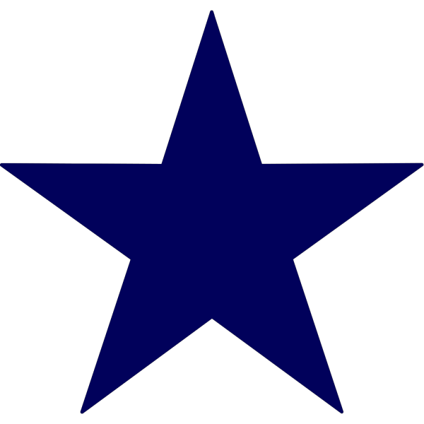 Dark Blue Starfish PNG Clip art