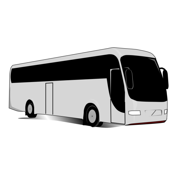 Blue Travel Bus PNG Clip art