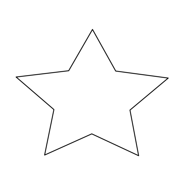 Rounded Star PNG images