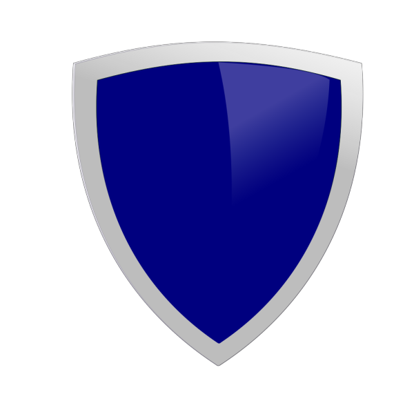 Dark Blue Security Shield PNG Clip art