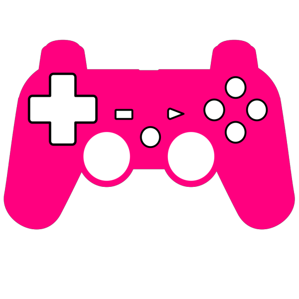 Play Station Controller Silhouette PNG Clip art