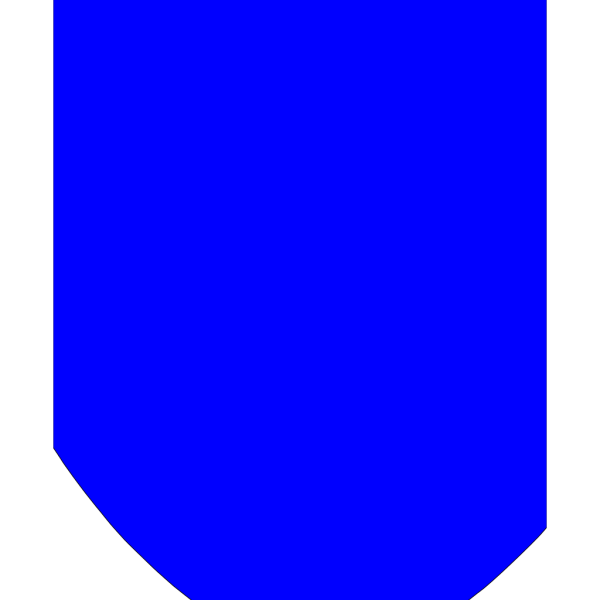  New Blue Crest Shield PNG Clip art
