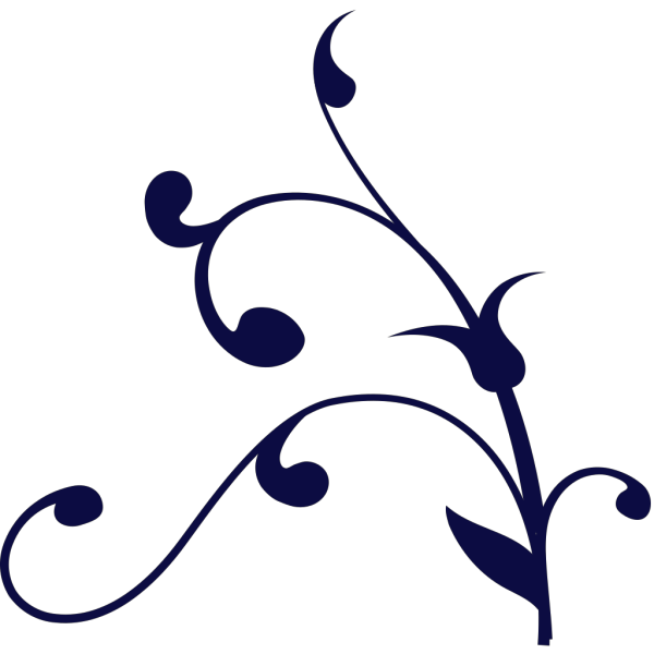 Blue Matte Vine PNG Clip art