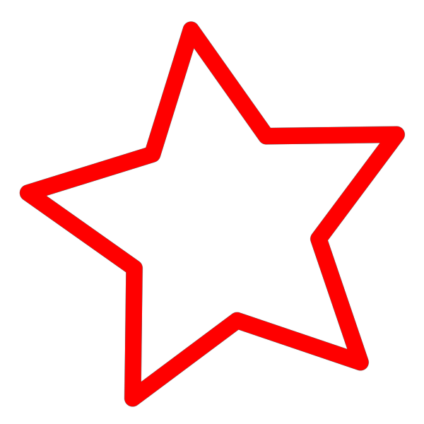 Floral Star PNG Clip art