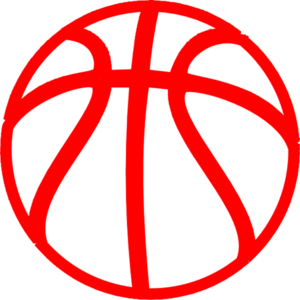 Red Basketball PNG Clip art