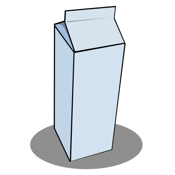 Pint Milk Carton PNG Clip art