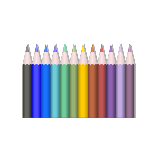 Colored Pencils PNG Clip art