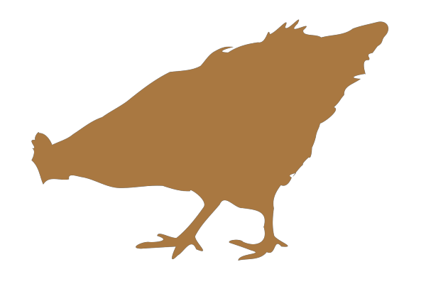 Brown Chicken PNG Clip art