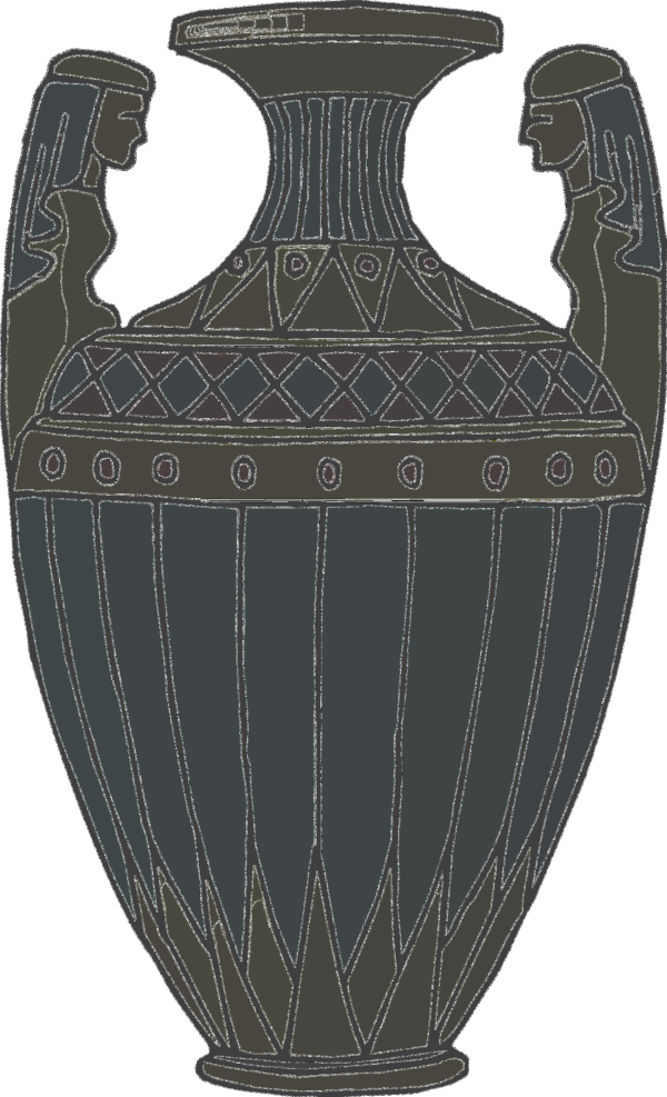 Vase With Catimage PNG Clip art