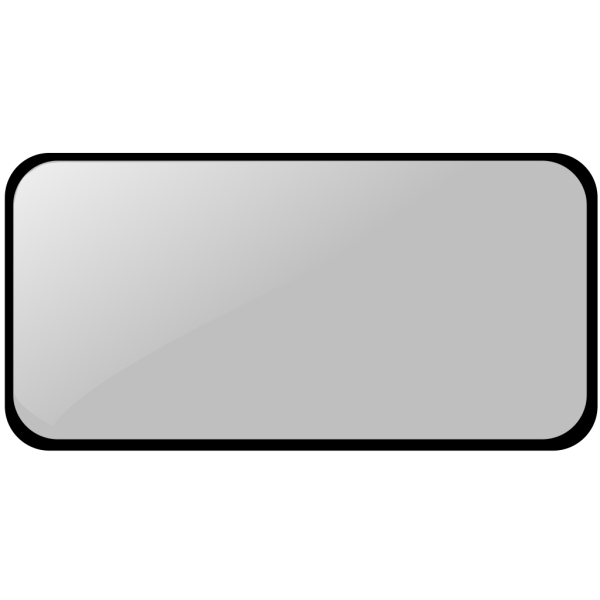 Gray Rectangle Button PNG Clip art