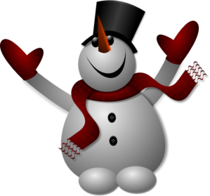 Happy Snowman PNG Clip art