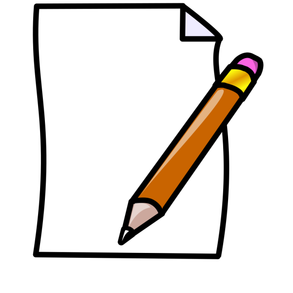 Document Paper Pencil PNG Clip art