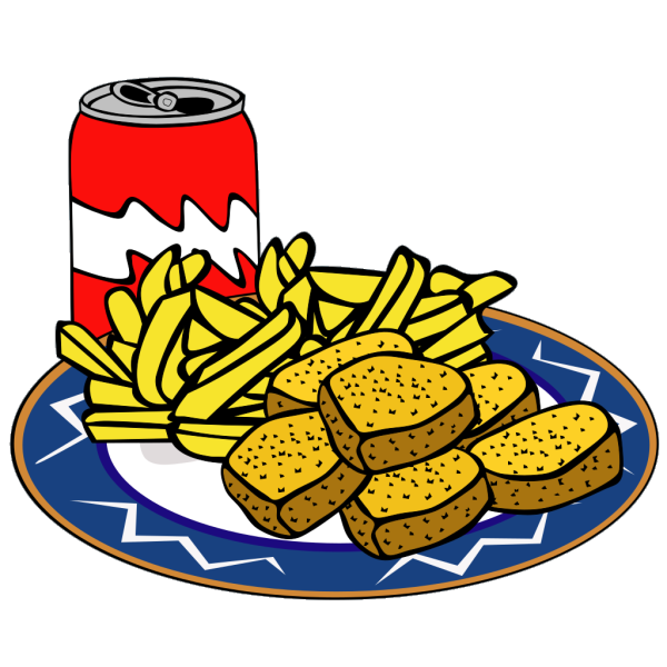 Coke Can Chicken Nuggets French Fries PNG Clip art