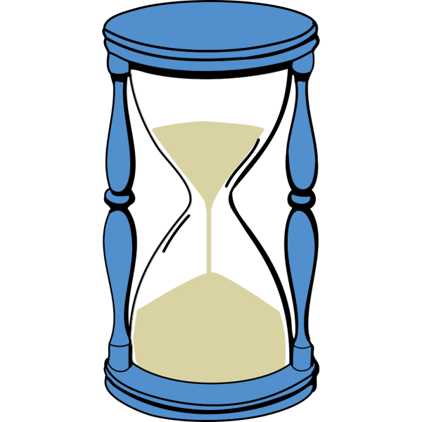 Hourglass With Sand PNG Clip art