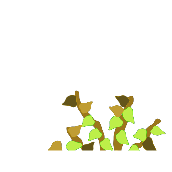 Tree With Leaves Falling PNG Clip art