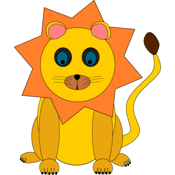 Toy Lion PNG Clip art