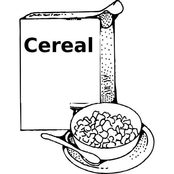Cereal Box And Milk PNG Clip art