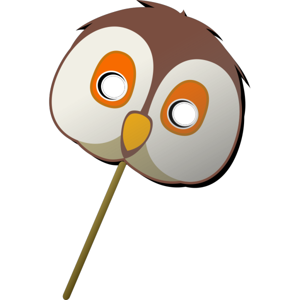 Owl Mask PNG Clip art