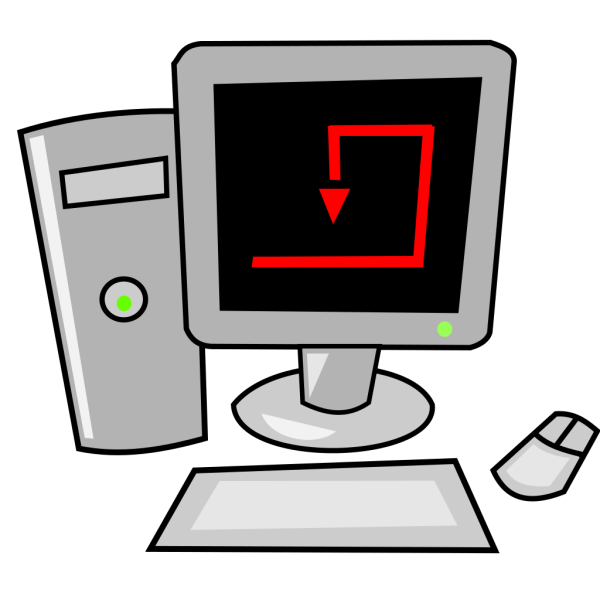Computer Cartoon Desktop PNG Clip art