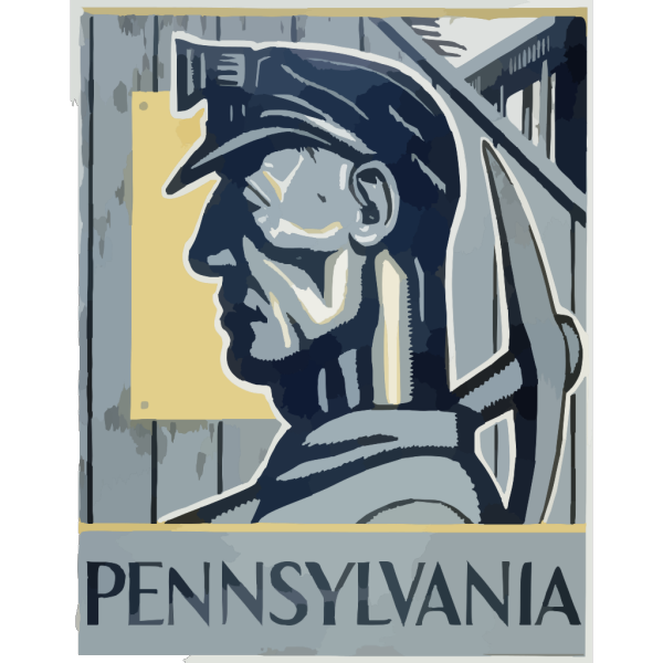 Pennsylvania Worker Blue Collar PNG Clip art
