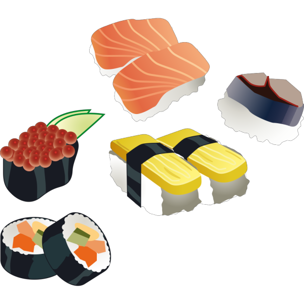 Sushi Set PNG Clip art