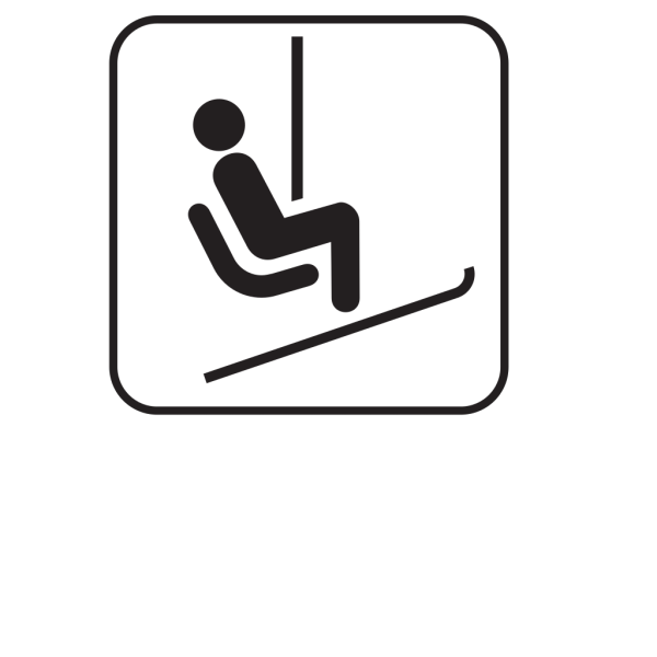 Chair Lift Ski Lift White PNG Clip art