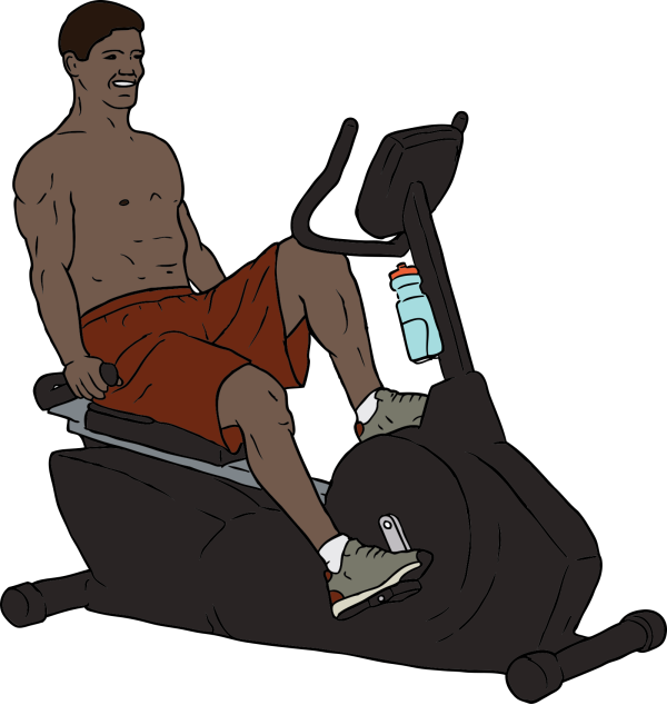 Exercise Fitness Black PNG Clip art