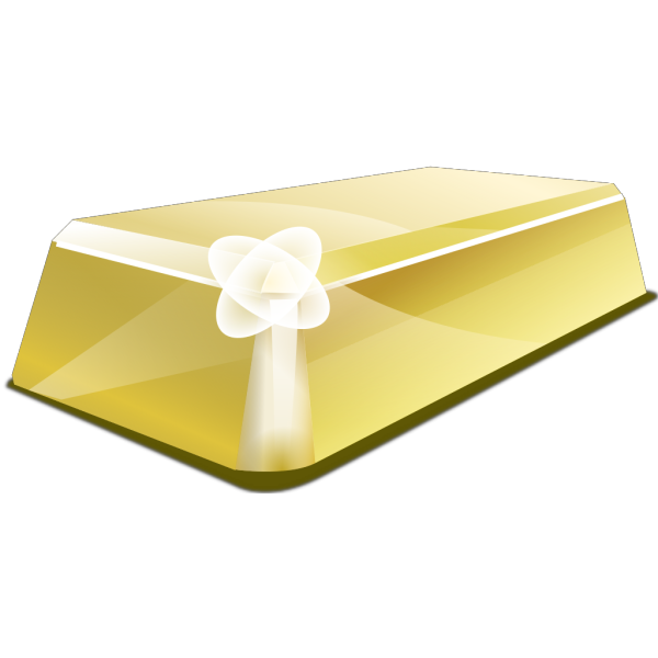 Gold Block PNG Clip art