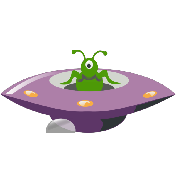 Ufo Cartoon PNG Clip art