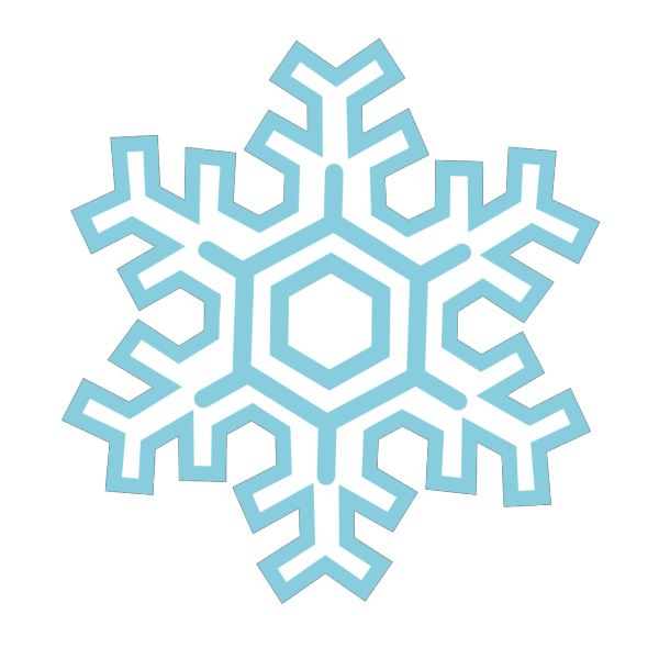 Stylized Snowflake PNG Clip art