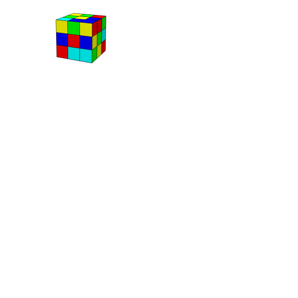 Rubik Cube PNG Clip art
