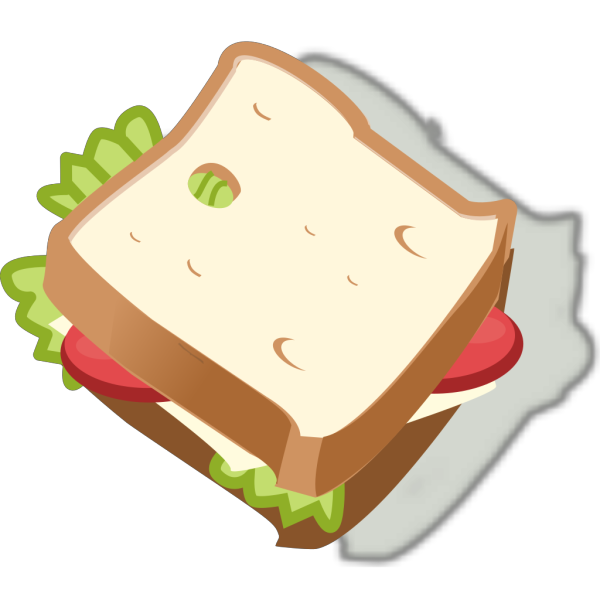 Vegetarian Sandwich PNG Clip art